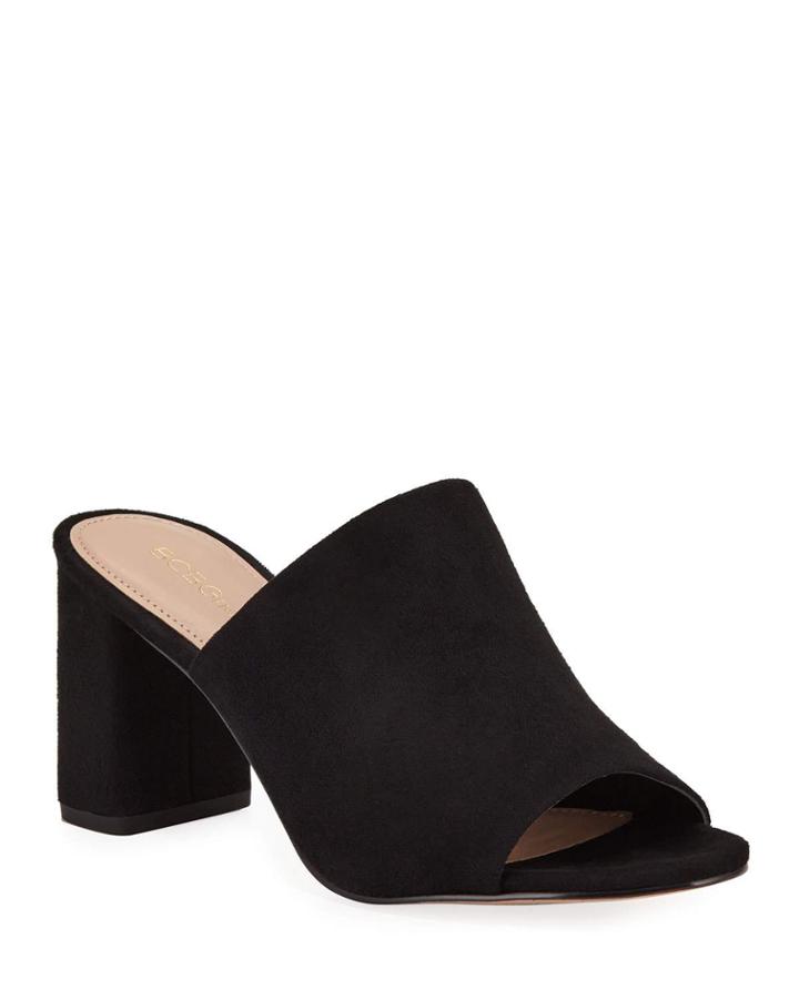 Beverly Block-heel Microsuede
