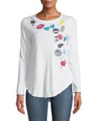 Patch Party Long-sleeve Graphic Tee
