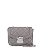 Faux-leather Quilted