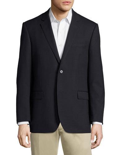 Modern-fit Two-button Sport Coat, Navy