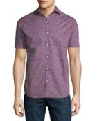 Geo-print Short-sleeve