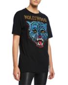 Jersey T-shirt With Applique