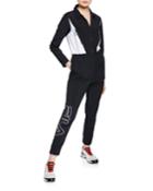 Houston Zip-front Colorblock Flight Jumpsuit