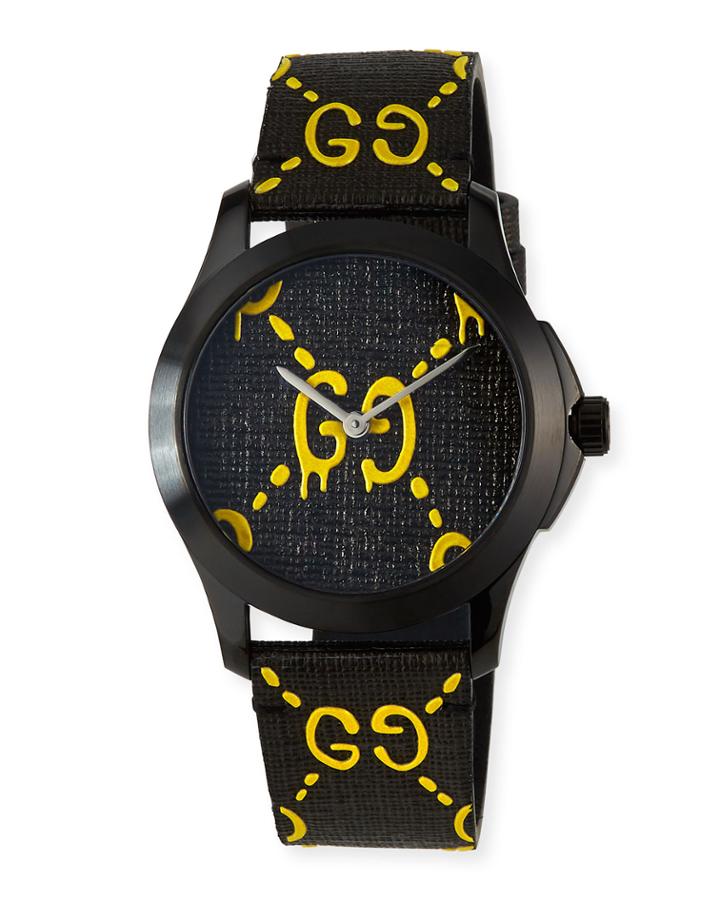 38mm G-timeless Watch With Rubber
