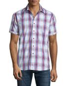 Barstow Multicolor-check Short-sleeve