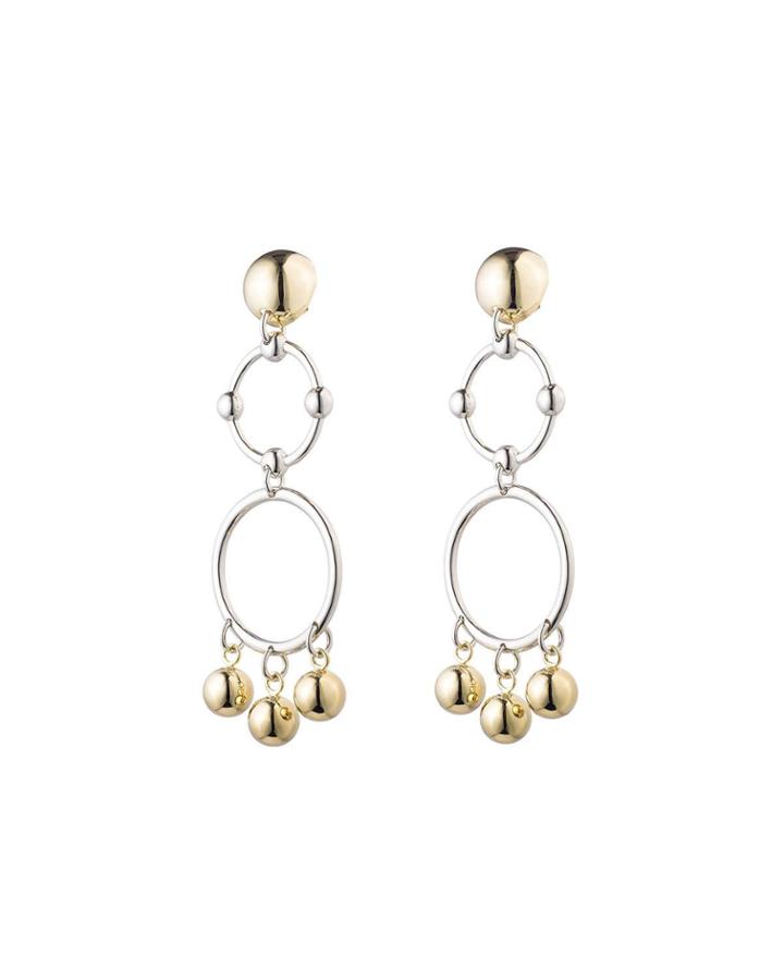 Barbell Chandelier Earrings