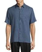 Kaleidescope-print Short-sleeve