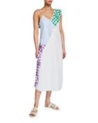 East End Gingham Ruffle Coverup Dress