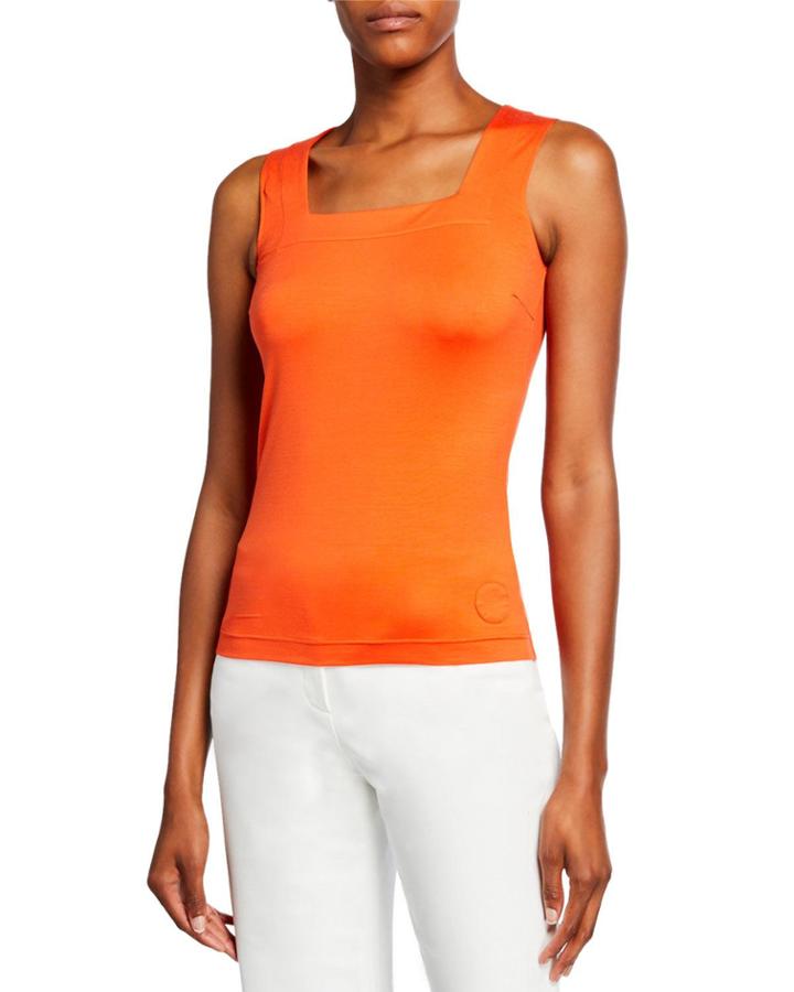 Jersey Square-neck Tank