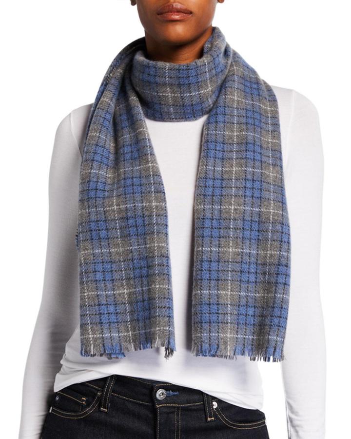 Cashmere Windowpane Plaid