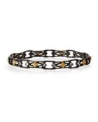 Sapphire & Diamond Open Cravelli Bangle