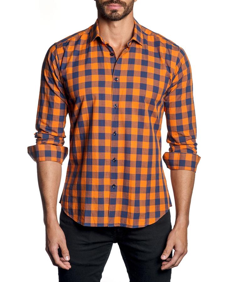 Men's Semi-fitted Gingham Sport