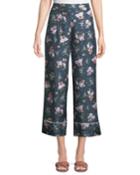 Emilia Floral-print Wide-leg Pants