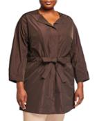 Plus Size Stephania Empirical Tech Cloth Jacket