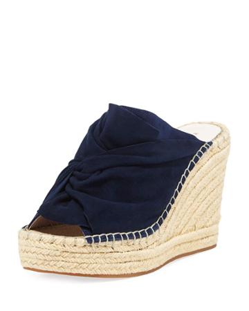 Odele Suede Wedge Espadrilles
