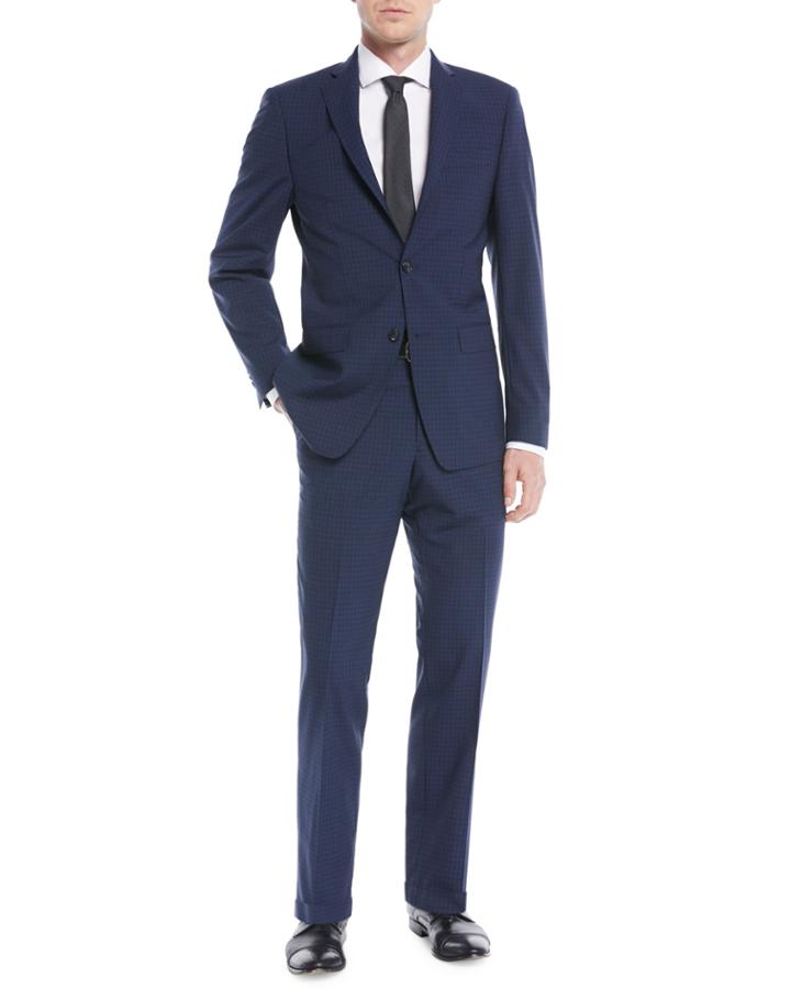 Slim-fit Check Two-piece