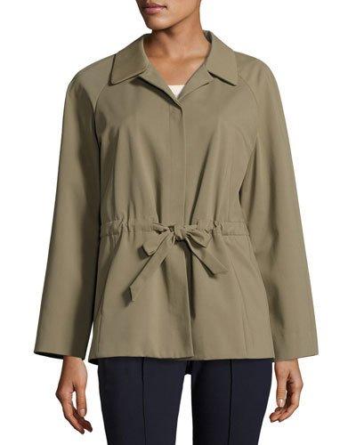 Dalia Drawstring-waist Jacket,