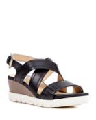Mary Karmen Leather Wedge