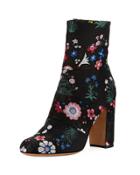 Floral-jacquard High Boot,
