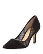 Sandra Mesh Pointed Pump
