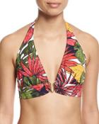 Remy Halter Swim Top With U-ring,