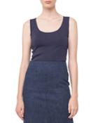 Stretch-silk Tank Top