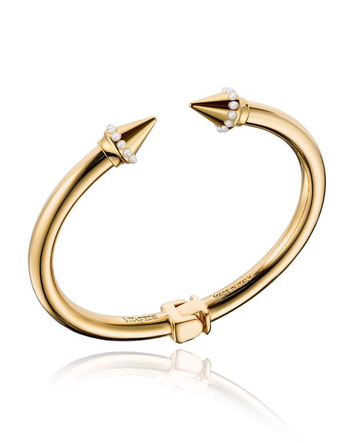 Mini Titan Pearly Cuff Bracelet