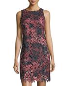 Whispering Leaves Sleeveless Dress
