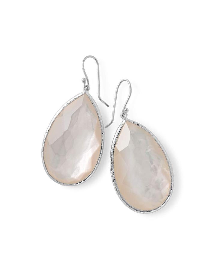Rock Candy&reg; Mother-of-pearl Pear Drop Earrings