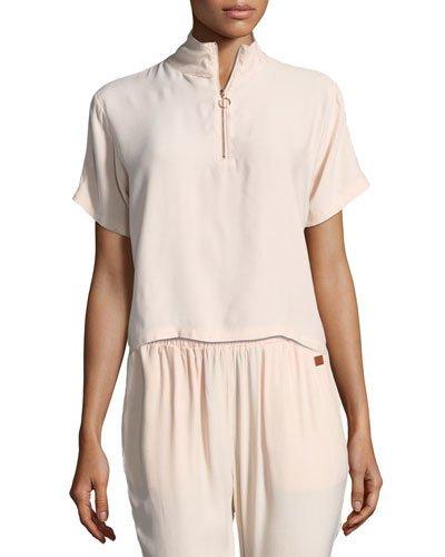 Sophia Stand-collar Top