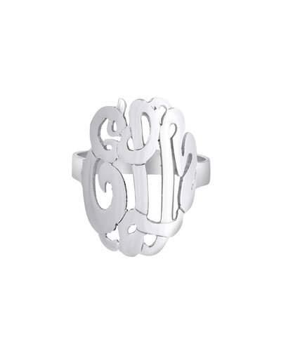 Sterling Silver Monogram