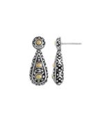 Jaisalmer Two-tone Teardrop Earrings