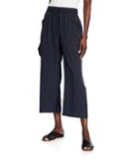 Tencel&reg; Cropped Wide-leg