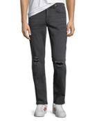 Blake Slim Straight-leg Jeans, Black