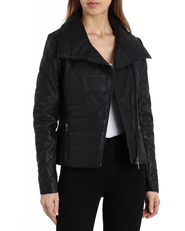 Blakely Envelope-collar Quilted