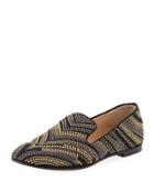 Chevron-beaded Flat