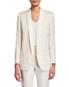 Verdun Jacquard Star Blazer Jacket