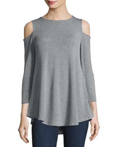 Scoop Nk 3/4 Slv Cold