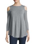 Scoop Nk 3/4 Slv Cold