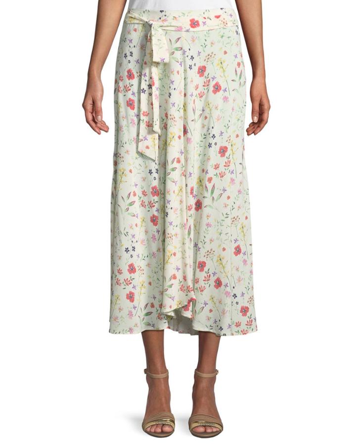 Swan Floral-print