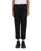 Camouflage Zip-hem Jeans