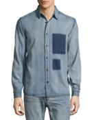 Distressed Chambray