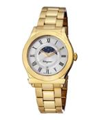 40mm 1898 Sport Men's Moon Phase Bracelet Watch, Golden