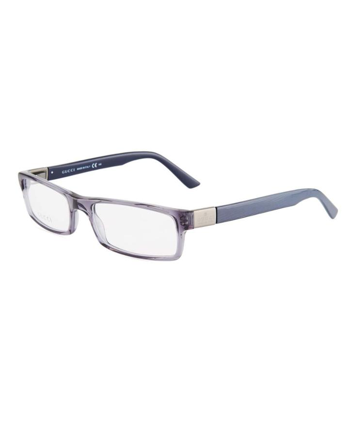 Men's Rectangle Acetate Optical Glasses