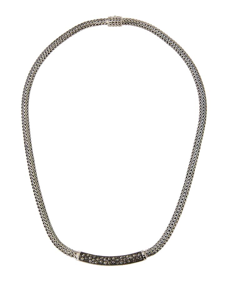 Classic Chain Two-tone Diamond Pave