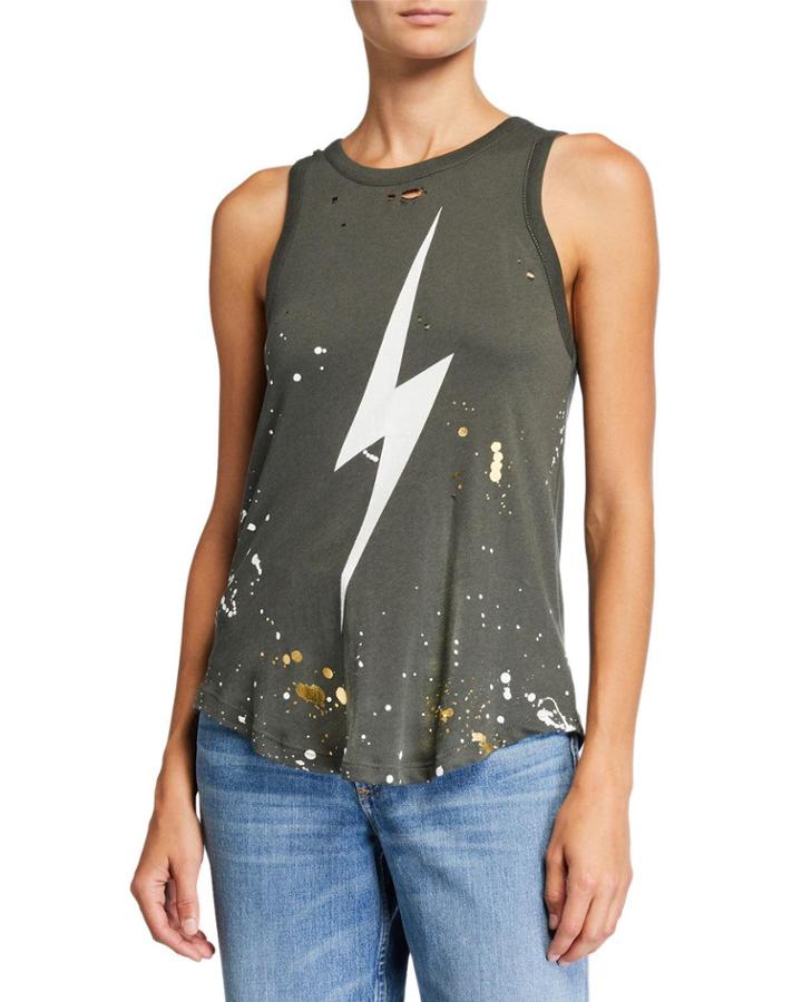 White Lightning Distressed