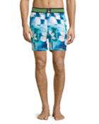 Floral Paradise Swim Trunks,