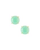 Mint Round Crystal