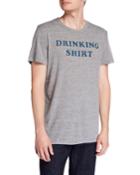 Men's Drinking Shirt Triblend Crewneck T-shirt
