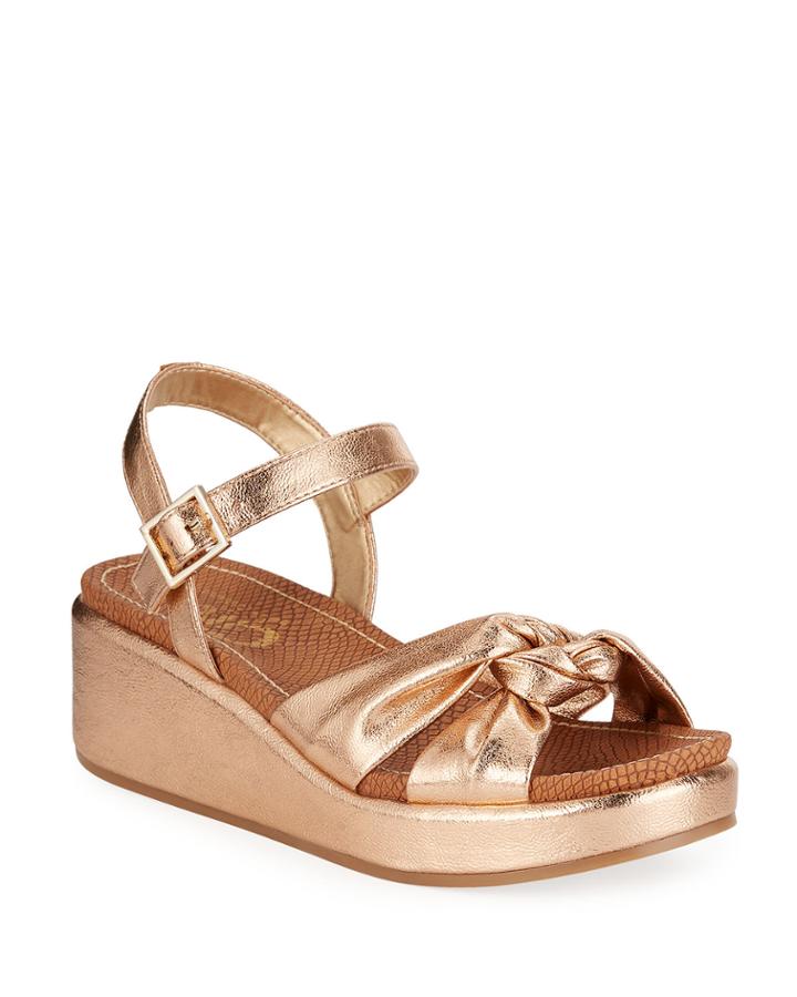Stephanie Metallic Platform